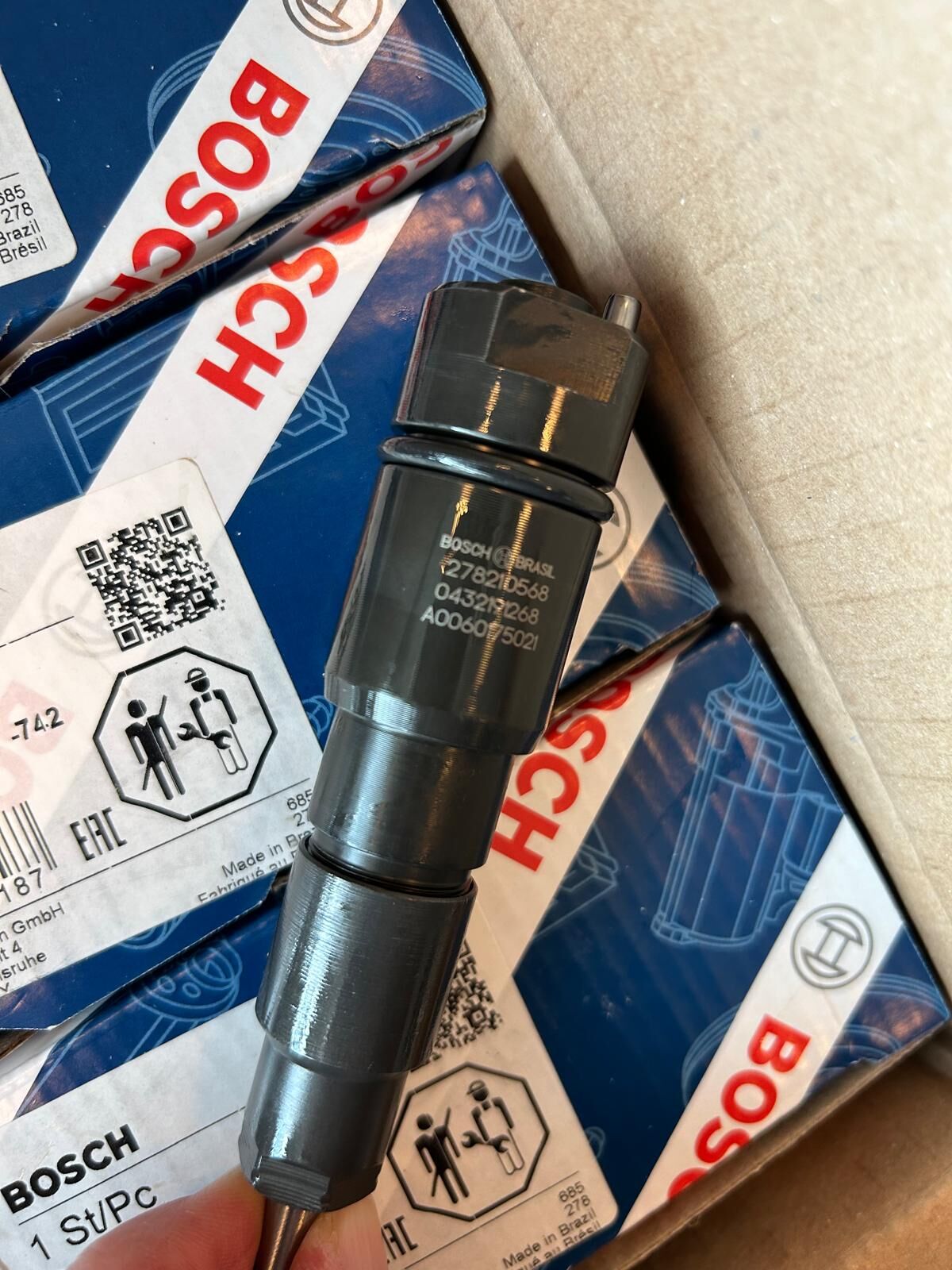 BOSCH  0432191268 ENJEKTÖR KÜTÜĞÜ ACTROS