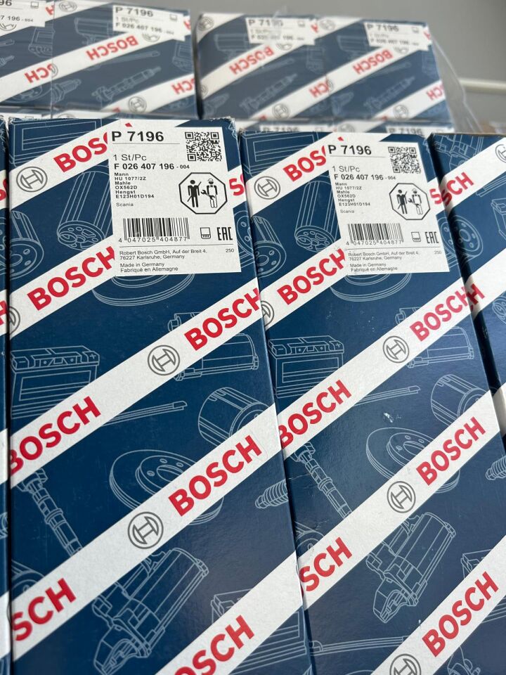BOSCH  F026407196 YAĞ FİLTRESİ SCANİA DC13