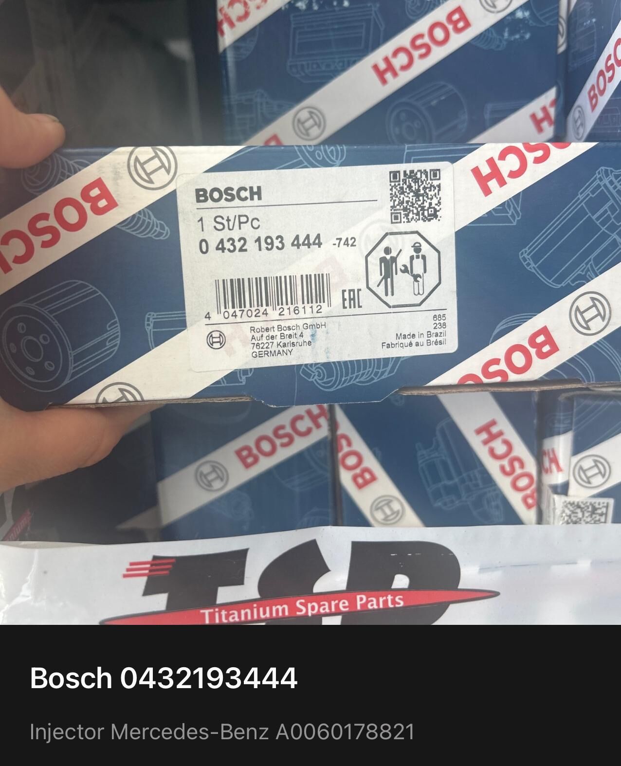 BOSCH - 0432193444 ENJEKTÖR KÜTÜĞÜ