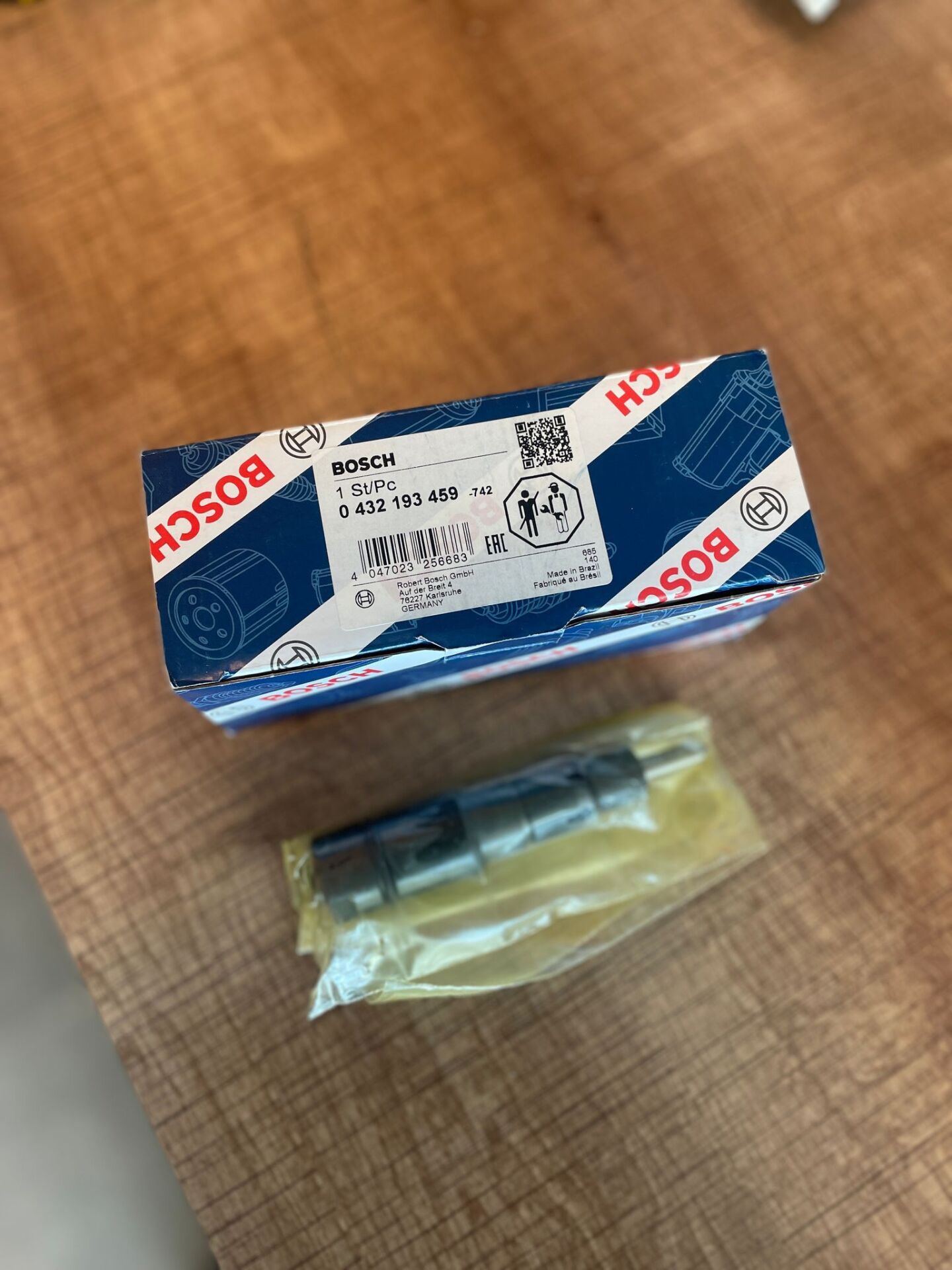 BOSCH - 0432193459 ENJEKTÖR KÜTÜĞÜ 501, 502 MP2