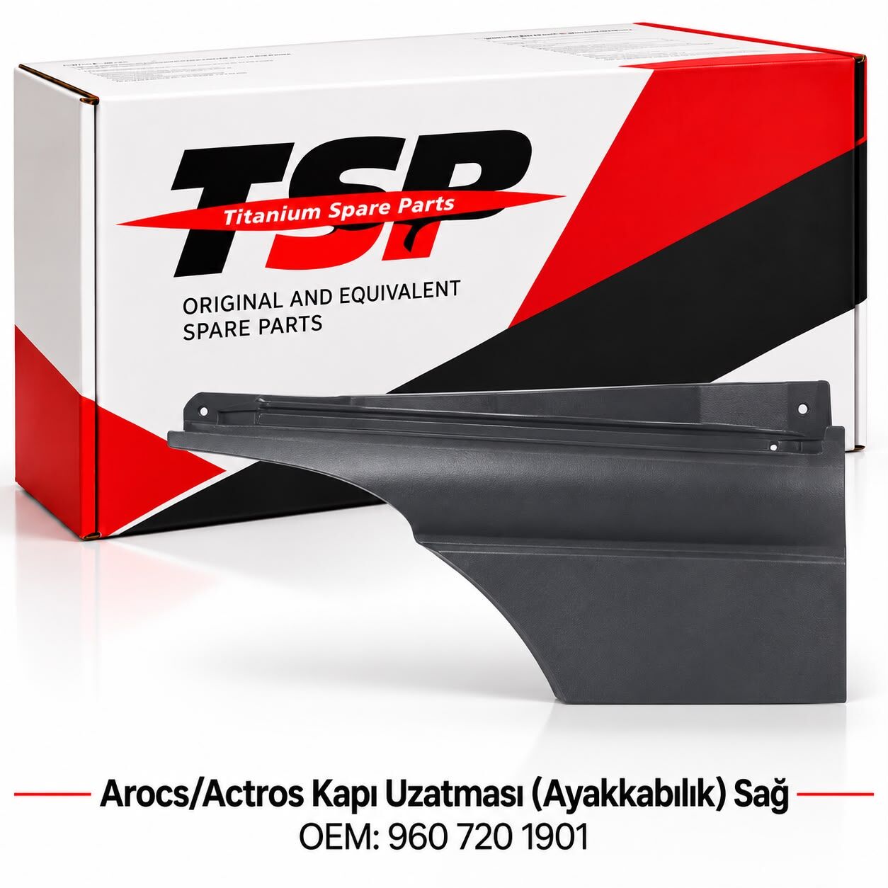 Arocs/Actros Kapı Uzatması (Ayakkabılık) Sağ