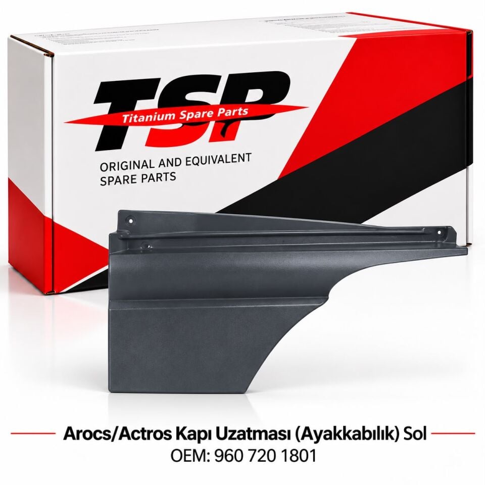 Arocs/Actros Kapı Uzatması (Ayakkabılık) Sol