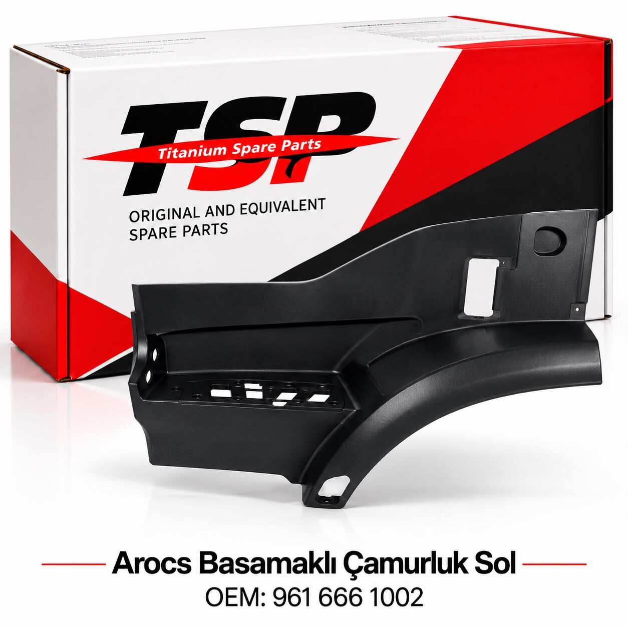 Arocs Basamaklı Çamurluk Sol