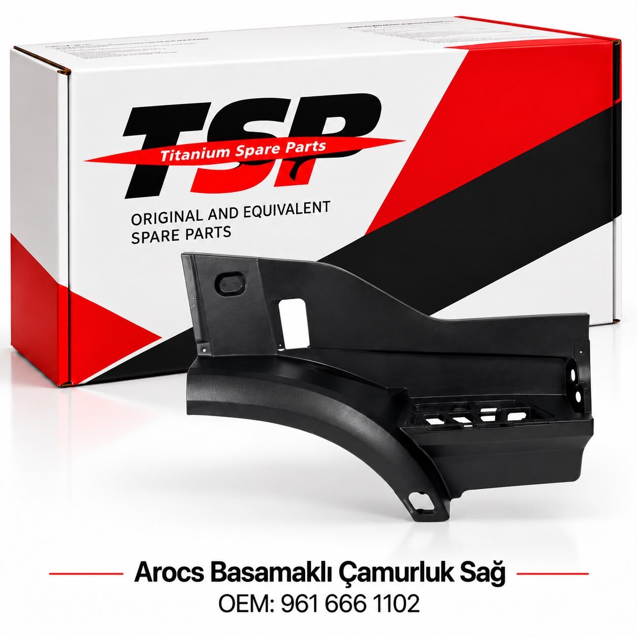 Arocs Basamaklı Çamurluk Sol